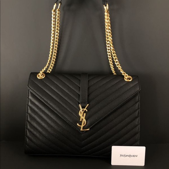 ysl classic monogram shoulder bag